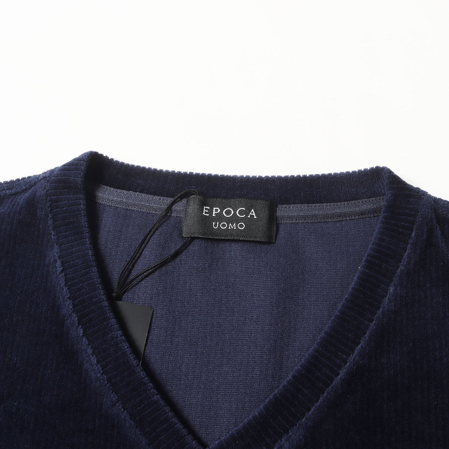 23AW ストレッチ コーデュロイ Vネック カットソー (M1P02-233-29) / MADE IN JAPAN