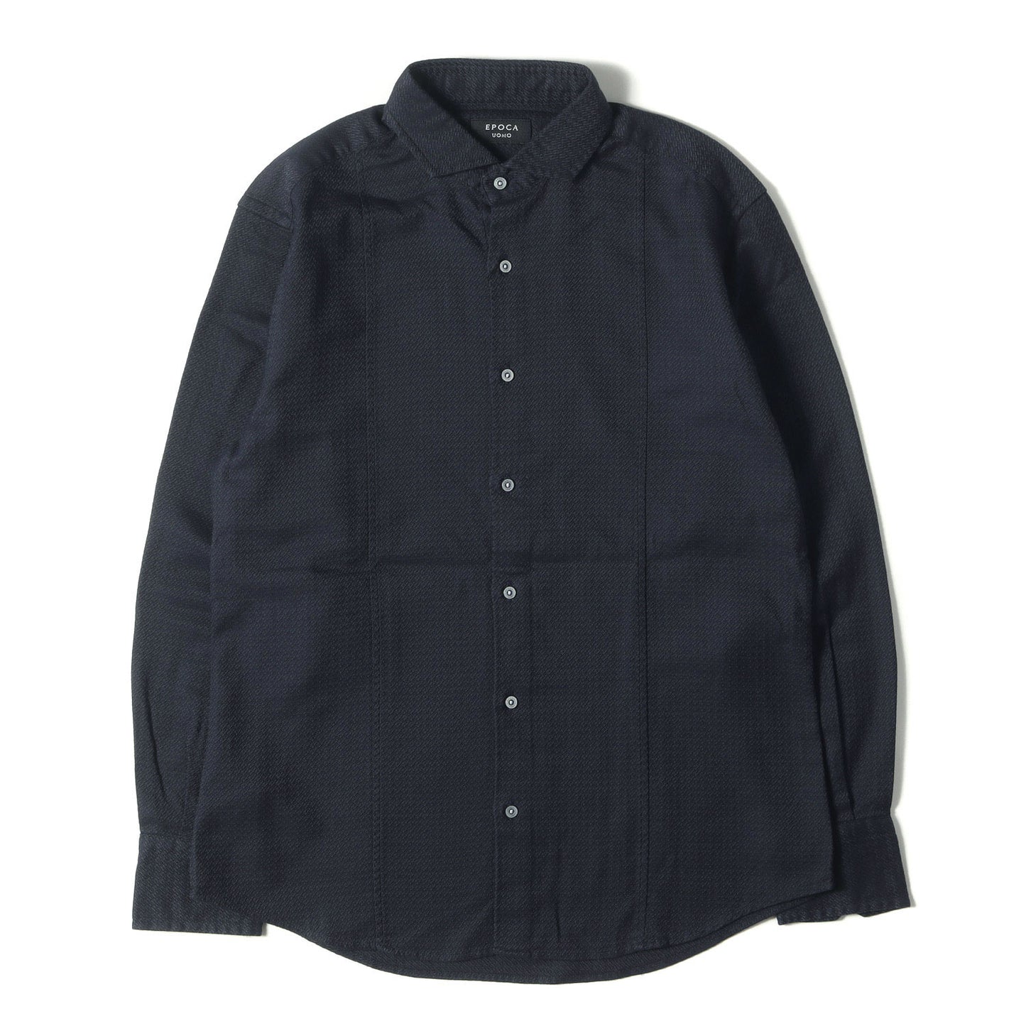 23AW ドビー ストレッチ ホリゾンタル ドレス シャツ (M1M08-250-28) / UOMO