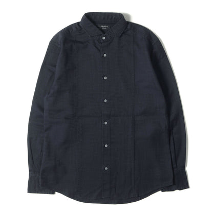 23AW ドビー ストレッチ ホリゾンタル ドレス シャツ (M1M08-250-28) / UOMO