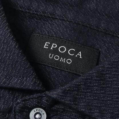 23AW ドビー ストレッチ ホリゾンタル ドレス シャツ (M1M08-250-28) / UOMO