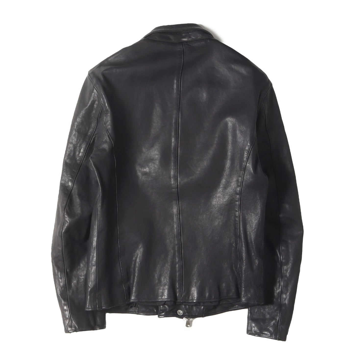 ソリッドワックス レザー ダブル ライダース ジャケット (Domestic Solid Waxed Kip Double Riders Jacket STL-027)