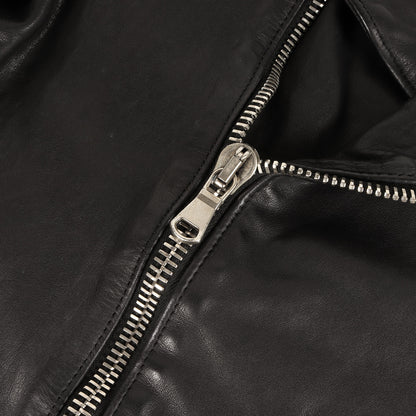 ソリッドワックス レザー ダブル ライダース ジャケット (Domestic Solid Waxed Kip Double Riders Jacket STL-027)
