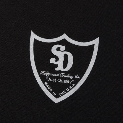 24AW × HTC スタッズ シールドロゴ ロングスリーブ Tシャツ (HTC × SD LOGO LS T)