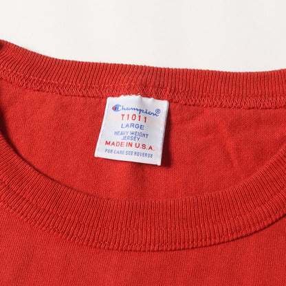 × Champion ヘビーウェイト グラフィック ロゴ Tシャツ (CHAMPION × SD MADE IN USA T1011 T) / MADE IN USA