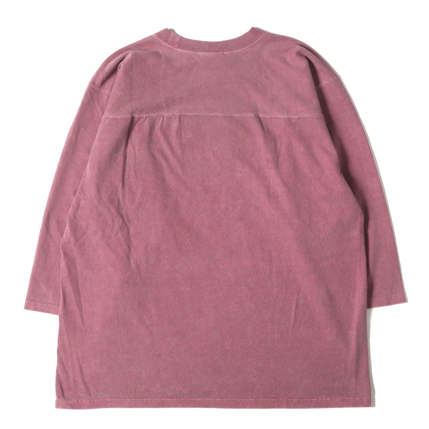 22AW ピグメント染め ウォッシュ加工 カレッジロゴ ヘビーウェイト フットボール Tシャツ (SD HEAVYWEIGHT FOOTBALL LOGO T)