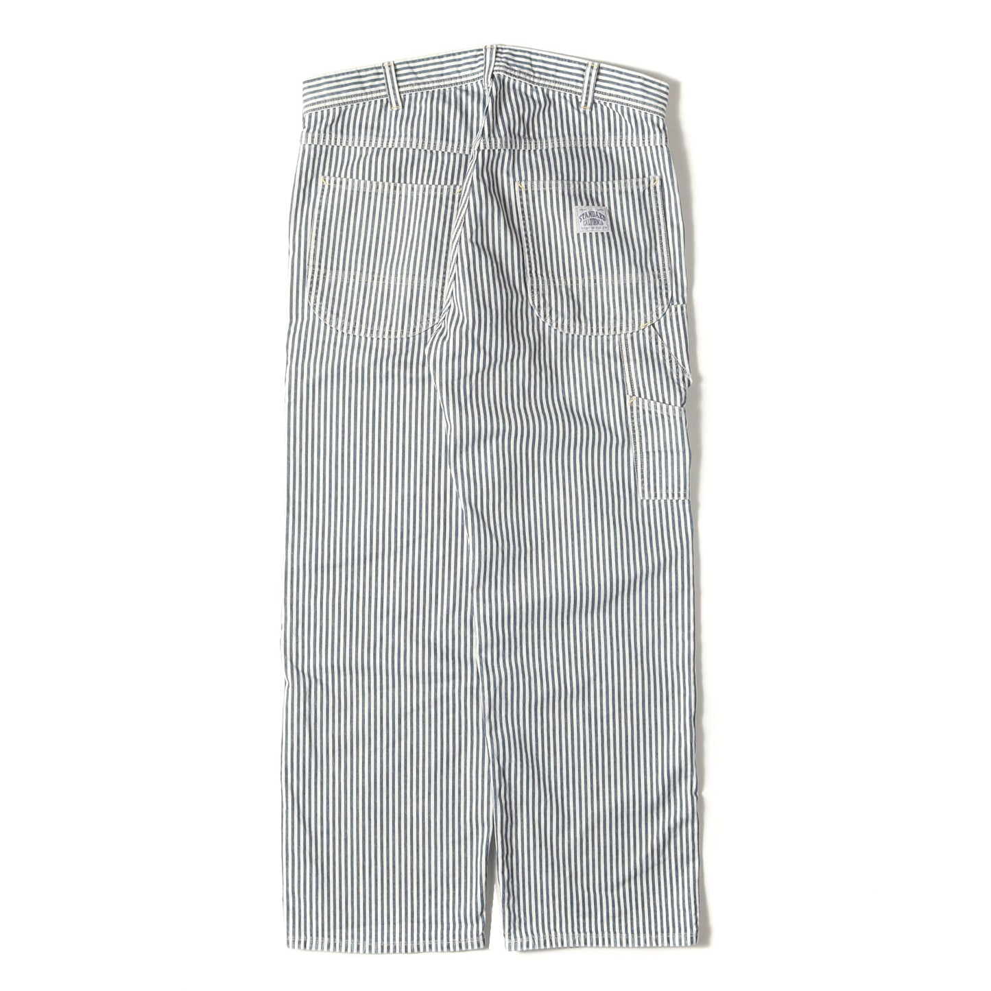 ヴィンテージ加工 ヒッコリーストライプ デニム ペインターパンツ (SD Painter Pants Vintage Wash)