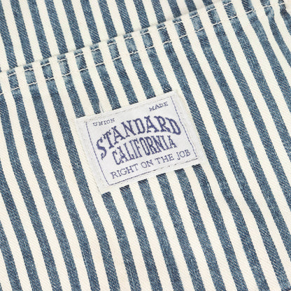 ヴィンテージ加工 ヒッコリーストライプ デニム ペインターパンツ (SD Painter Pants Vintage Wash)