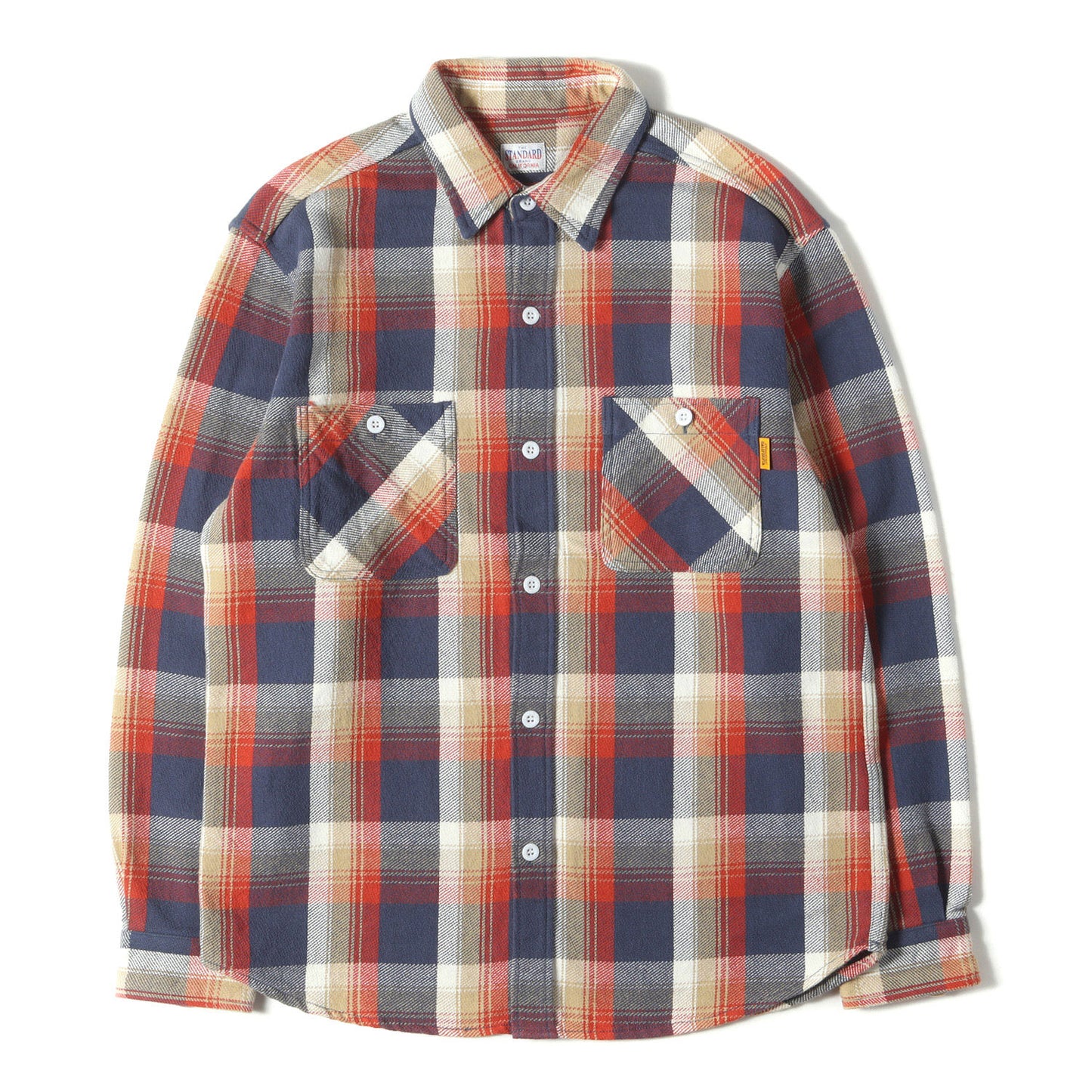 23AW チェック ヘビーフランネル シャツ (SD HEAVY FLANNEL CHECK SHIRT)