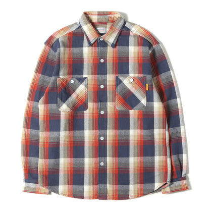 23AW チェック ヘビーフランネル シャツ (SD HEAVY FLANNEL CHECK SHIRT)