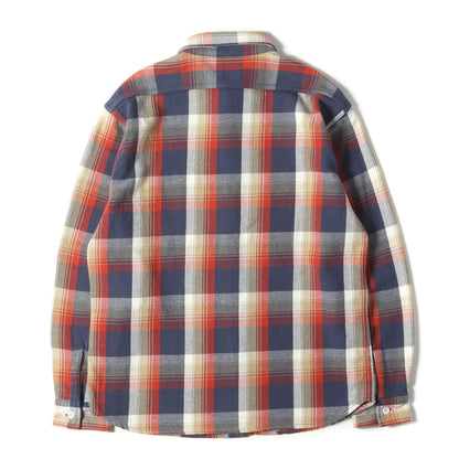 23AW チェック ヘビーフランネル シャツ (SD HEAVY FLANNEL CHECK SHIRT)
