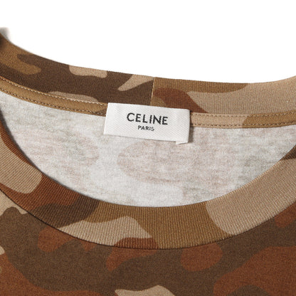 22SS ブランドロゴ カモフラージュ ルーズ Tシャツ(Loose Logo T-shirt)