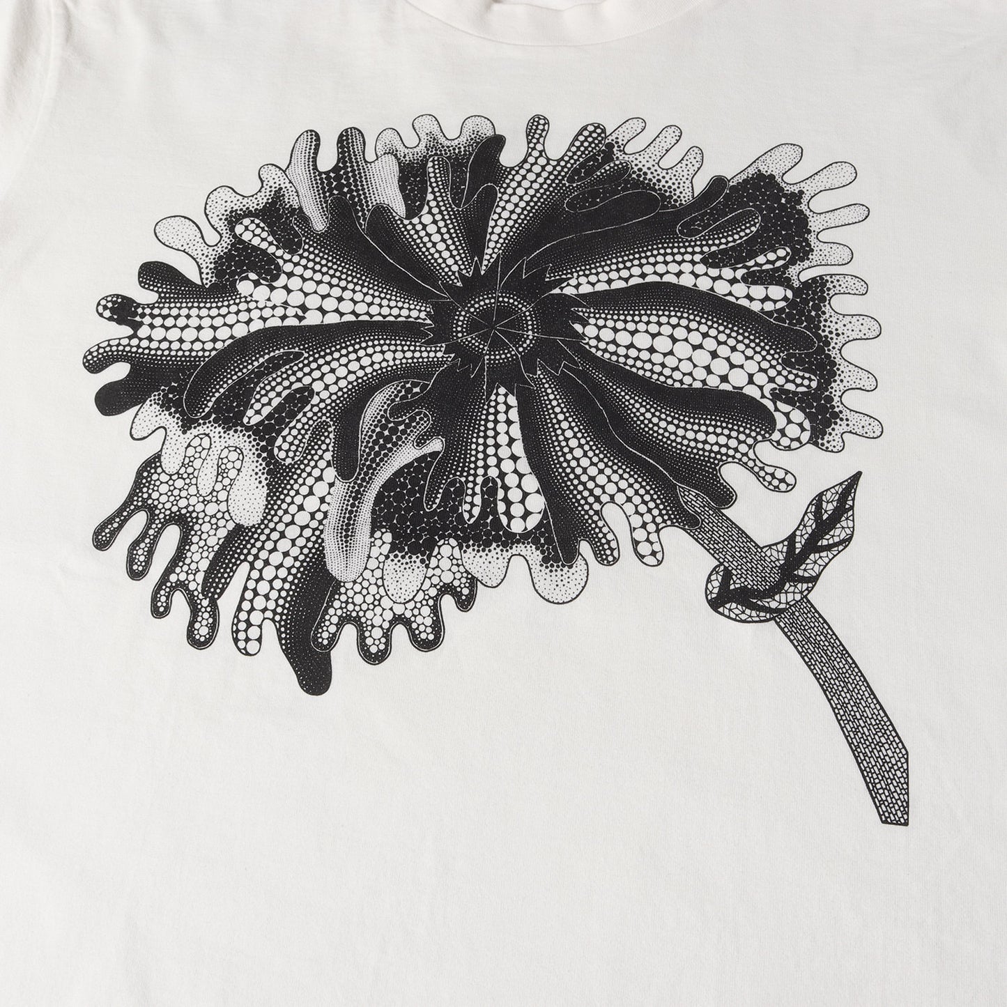 23SS × 草間彌生 サイケデリックフラワー Tシャツ