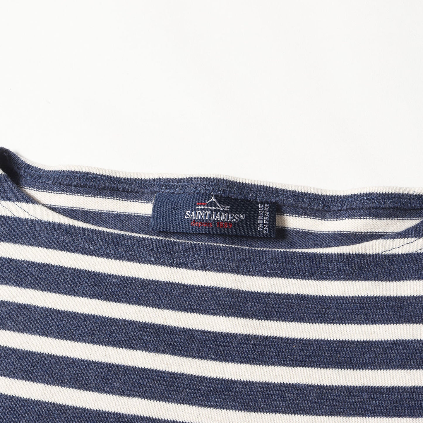 ボーダー ボートネック ロングスリーブ バスクシャツ /　MADE IN FRANCE