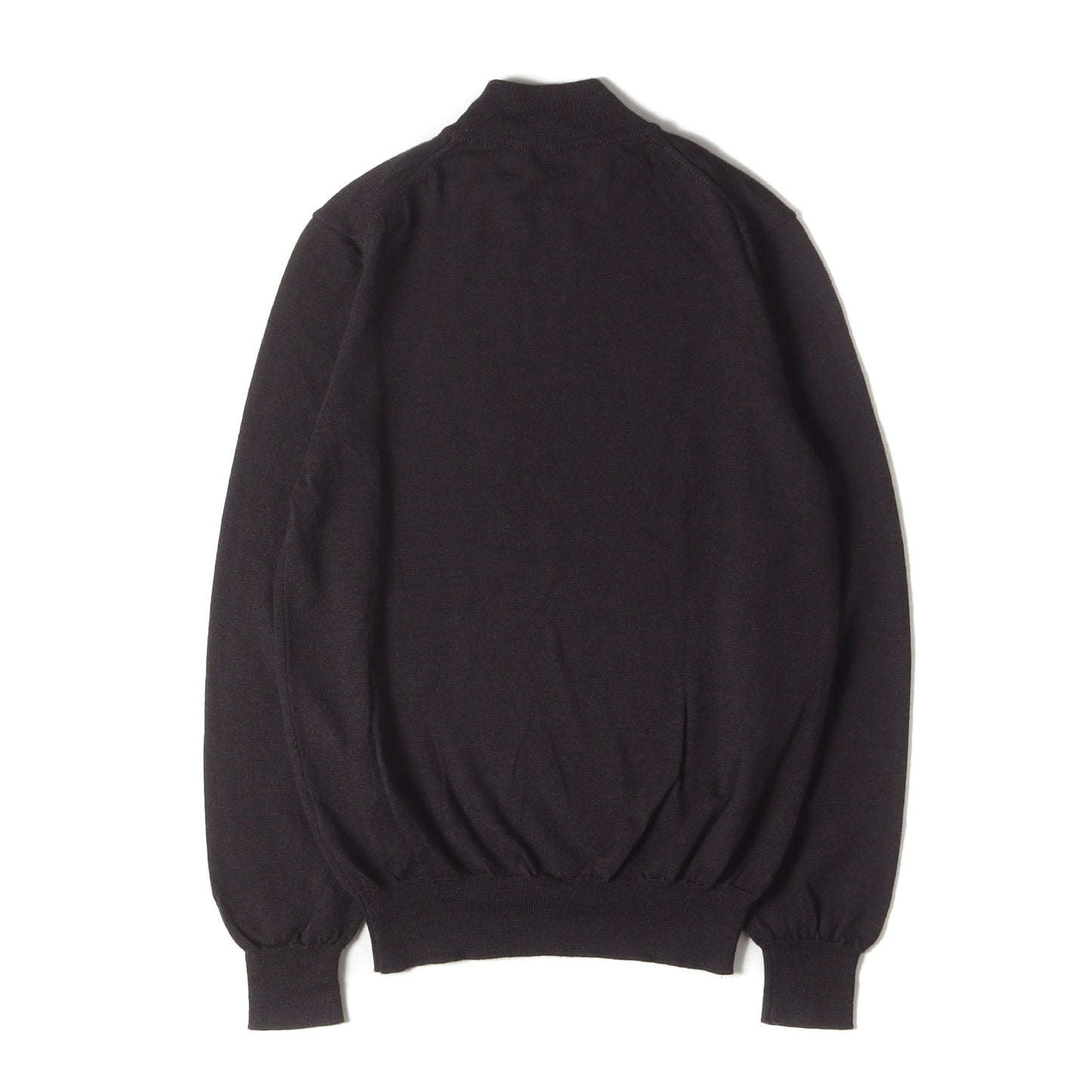 21AW モックネック ハイゲージ ウール ニット (21-15-0642-872) / MADE IN ITALY