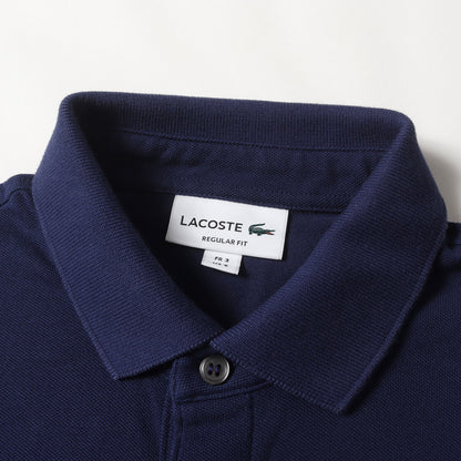 ワンポイント ワニ 刺繍 レギュラーフィット ストレッチ パリ ポロシャツ (PH5522)