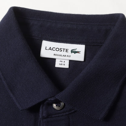 ワンポイント ワニ 刺繍 レギュラーフィット ストレッチ パリ ポロシャツ (PH5522)