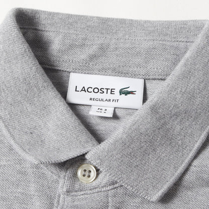 ワンポイント ワニ 刺繍 レギュラーフィット ストレッチ パリ ポロシャツ (PH5522)