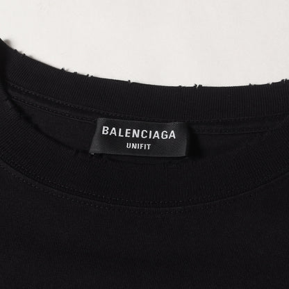 21AW ダメージ加工 FREE アップリケロゴ オーバーサイズ Tシャツ