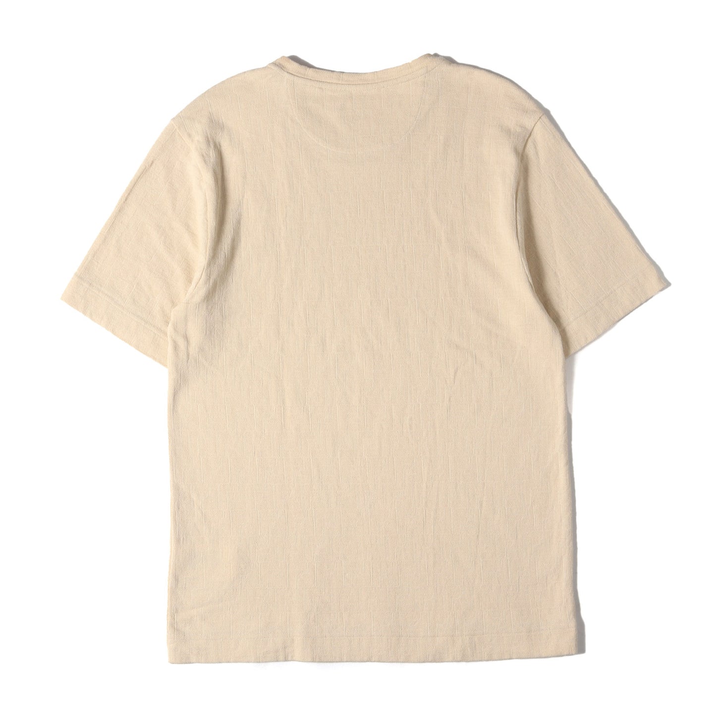 23SS ズッカ柄 クルーネック 鹿の子 Tシャツ