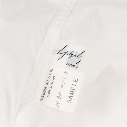 環縫い ブロード 衿マチ付 ロング シャツ (HV-B10-001) / POUR HOMME SAMPLE