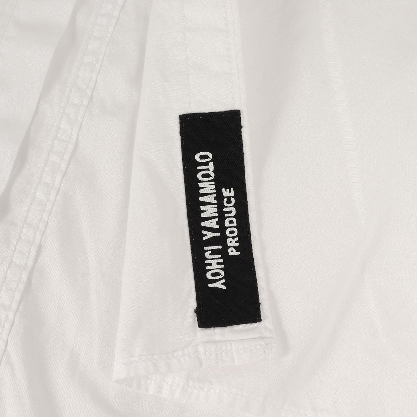 環縫い ブロード 衿マチ付 ロング シャツ (HV-B10-001) / POUR HOMME SAMPLE