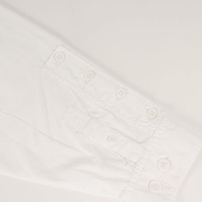 環縫い ブロード 衿マチ付 ロング シャツ (HV-B10-001) / POUR HOMME SAMPLE