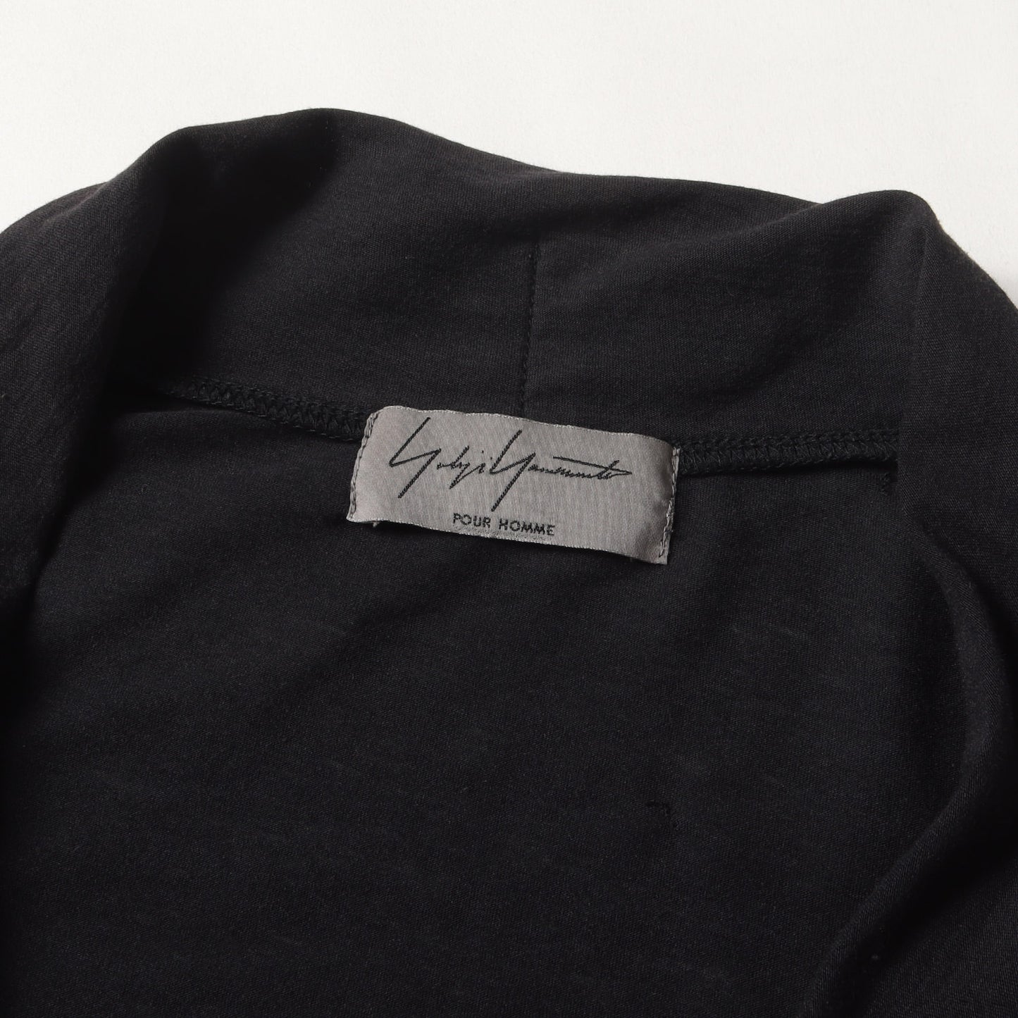 レイヤード テンセル 1B ロング カーディガン (HW-T66-085) / POUR HOMME SAMPLE