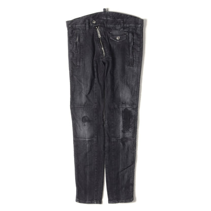 20AW ペイント加工 ストレッチ デニム スキニー パンツ (S74KB0414 S30503)