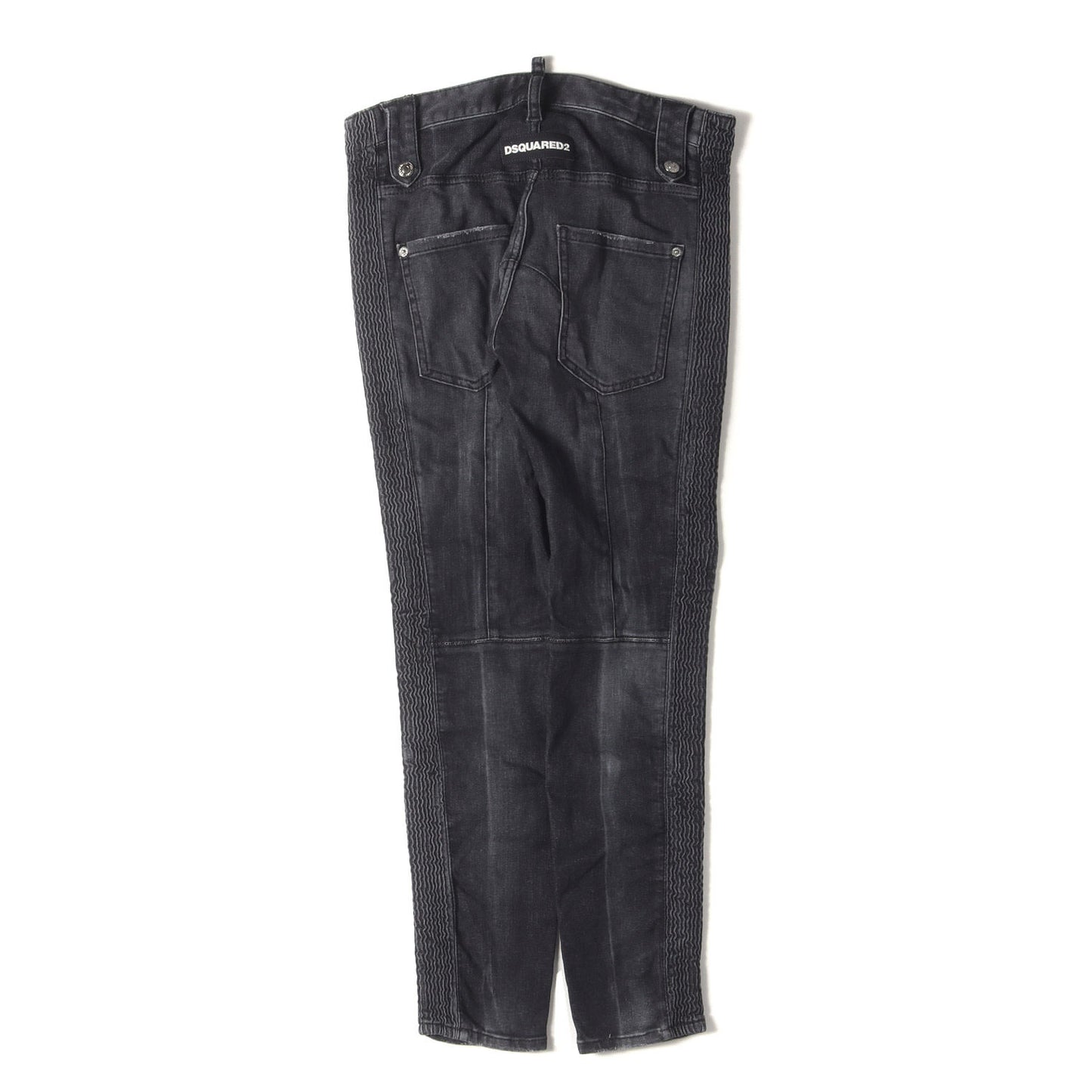 20AW ペイント加工 ストレッチ デニム スキニー パンツ (S74KB0414 S30503)