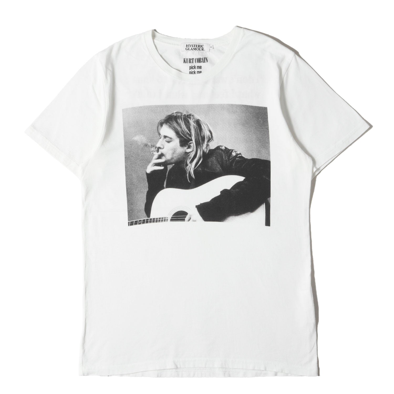 HYSTERIC GLAMOUR (ヒステリックグラマー) 00s × KURT COBAIN フォト HYSTERIC GLAMOUR (ヒステリックグラマー) 00s × KURT COBAIN フォト