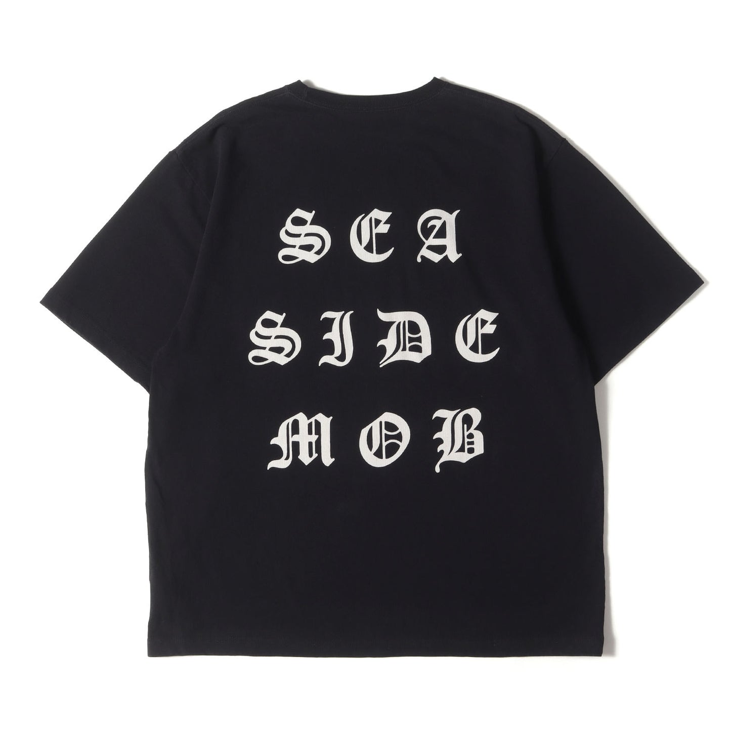 24SS × SEASIDE MOB バックロゴ ヘビーウェイト ポケット Tシャツ (3920900129)
