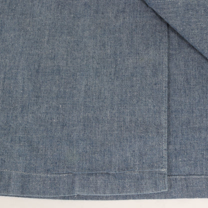 99AW 田中オム シャンブレー オープンカラー オーバーサイズ 半袖 シャツ (HB-020130)