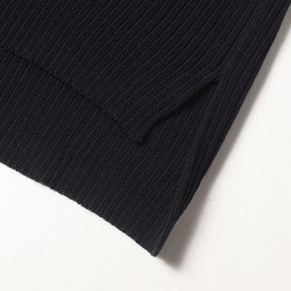 00AW モックネック リブ編み ウール ニット (MT-K28-137) / Y's for men