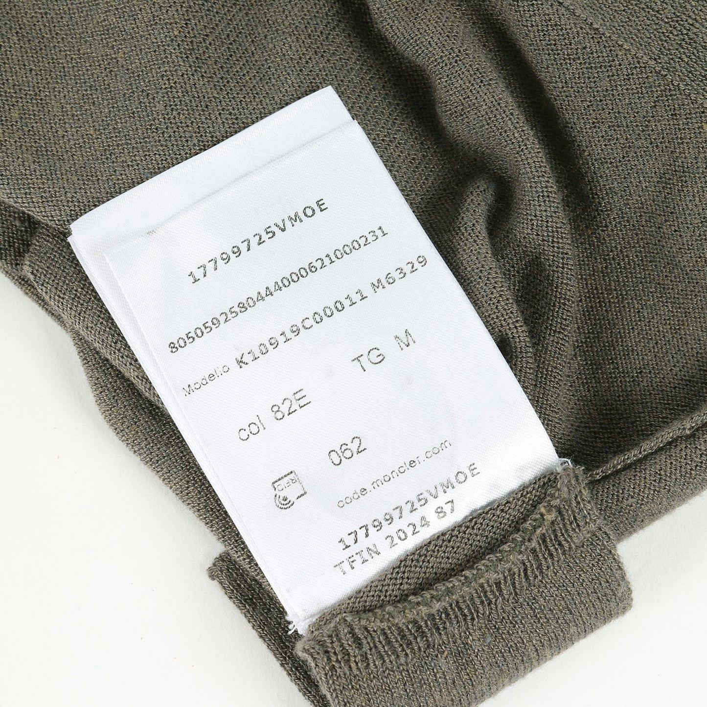25SS スリーブ アイコン 半袖 ハイゲージ シルクコットン ニット (GIRCOLLO TRICOT K10919C00011 M6329)