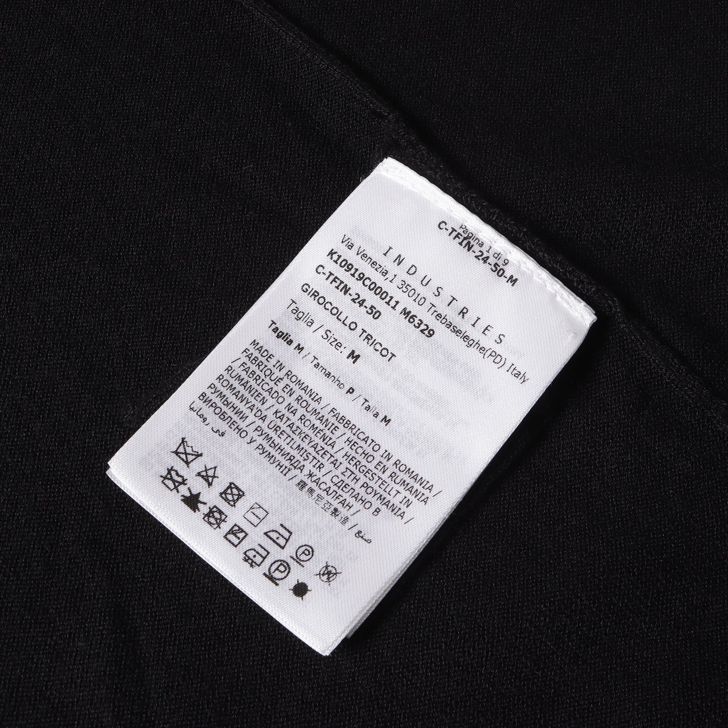 25SS スリーブ アイコン ハイゲージ シルクコットン 半袖 ニット Tシャツ (GIRCOLLO TRICOT K10919C00011 M6329)