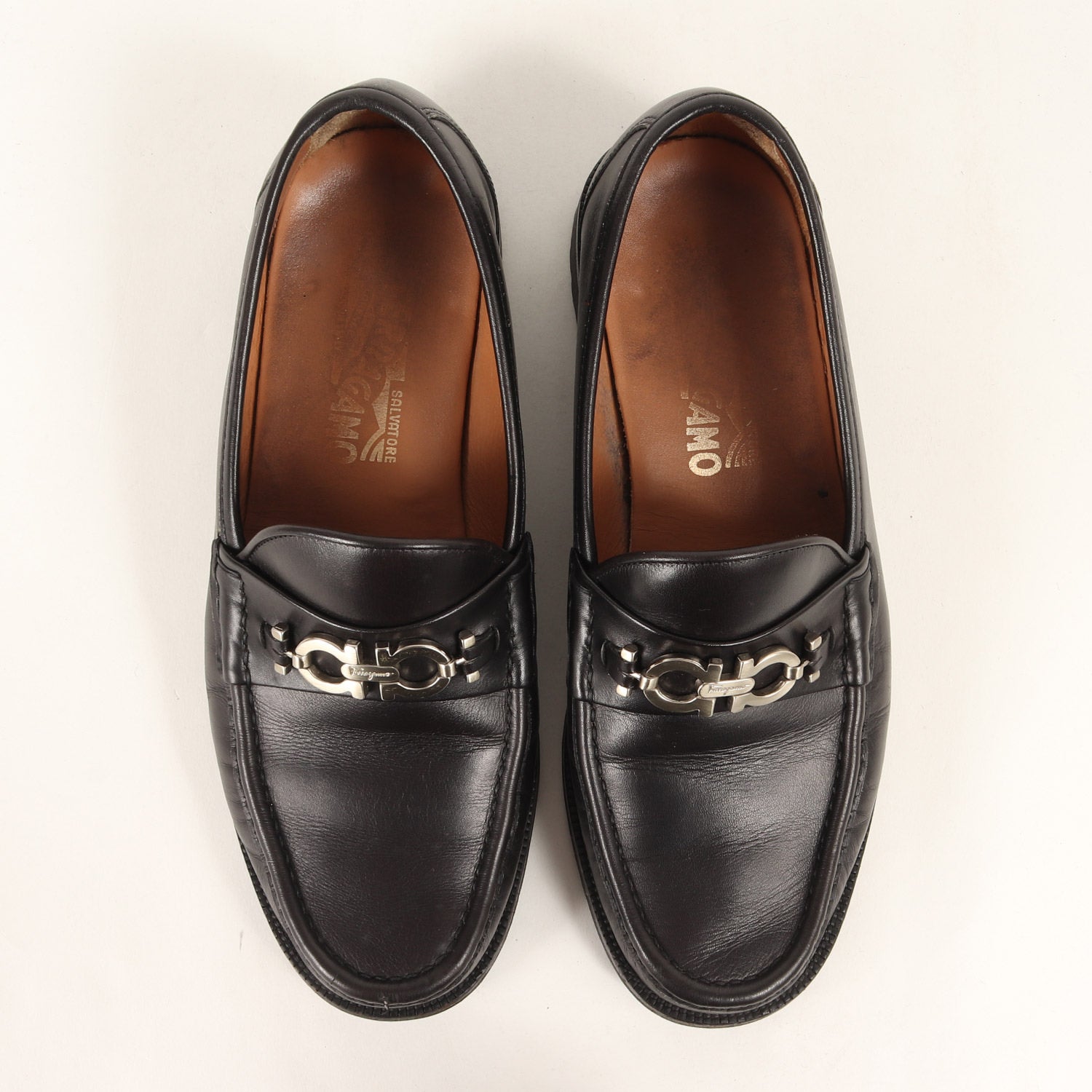 Salvatore Ferragamo (サルヴァトーレ フェラガモ) ガンチーニ レザー