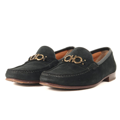 ガンチーニ スウェード レザー ローファー (UR 16277)