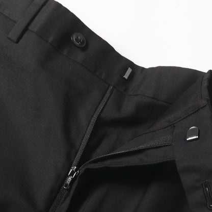 23SS クールモーション サイドエクステンド ノープリーツ テーパード パンツ (1114-177-839)