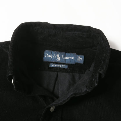 ワンポイント ポニー 刺繍 ボタンダウン コーデュロイ ドレス シャツ / CLASSIC FIT