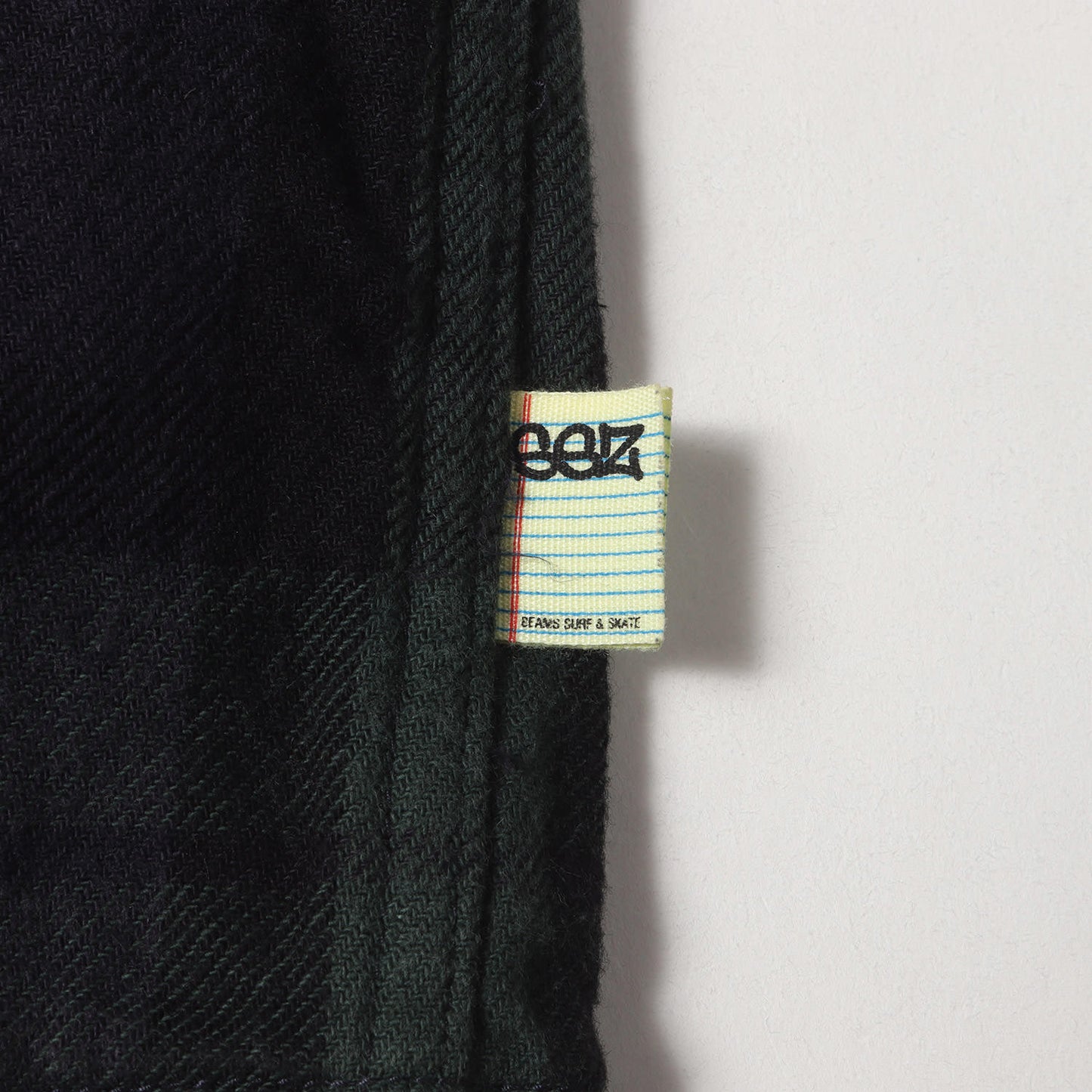 ブラックウォッチ チェック ステンカラー ヘビー フランネル シャツ (A-2 DECK SHIRTS 11-11-5717-791) / SSZ