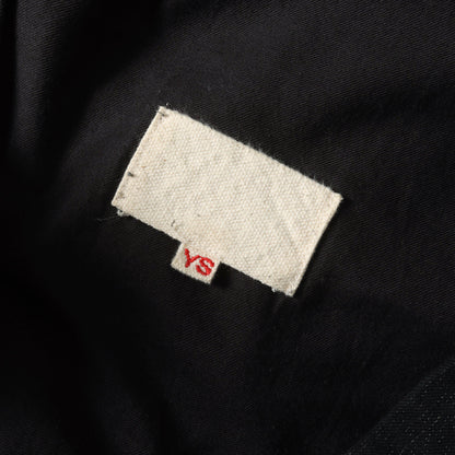 ネップ マルチ ピン ストライプ ツイル スラックス パンツ / ジッパーフライ