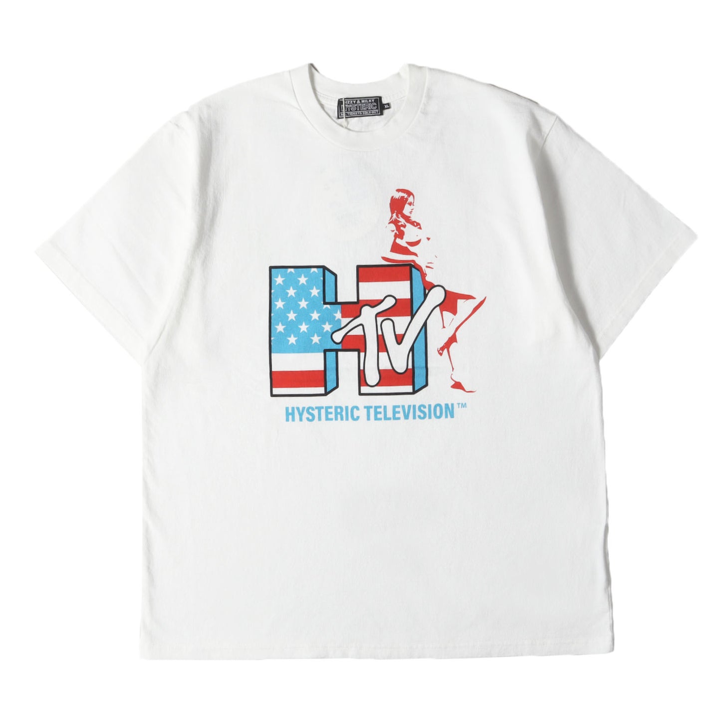 25SS HYSTERIC TELEVISION Tシャツ (02251CT23)
