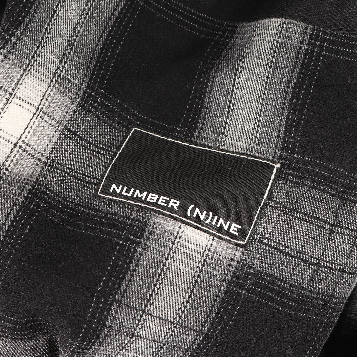 25SS スウェットフード付き オンブレチェック ツイルフランネル シャツ (COTTON TWILL OMBRE CHECK HOODIE SHIRT)