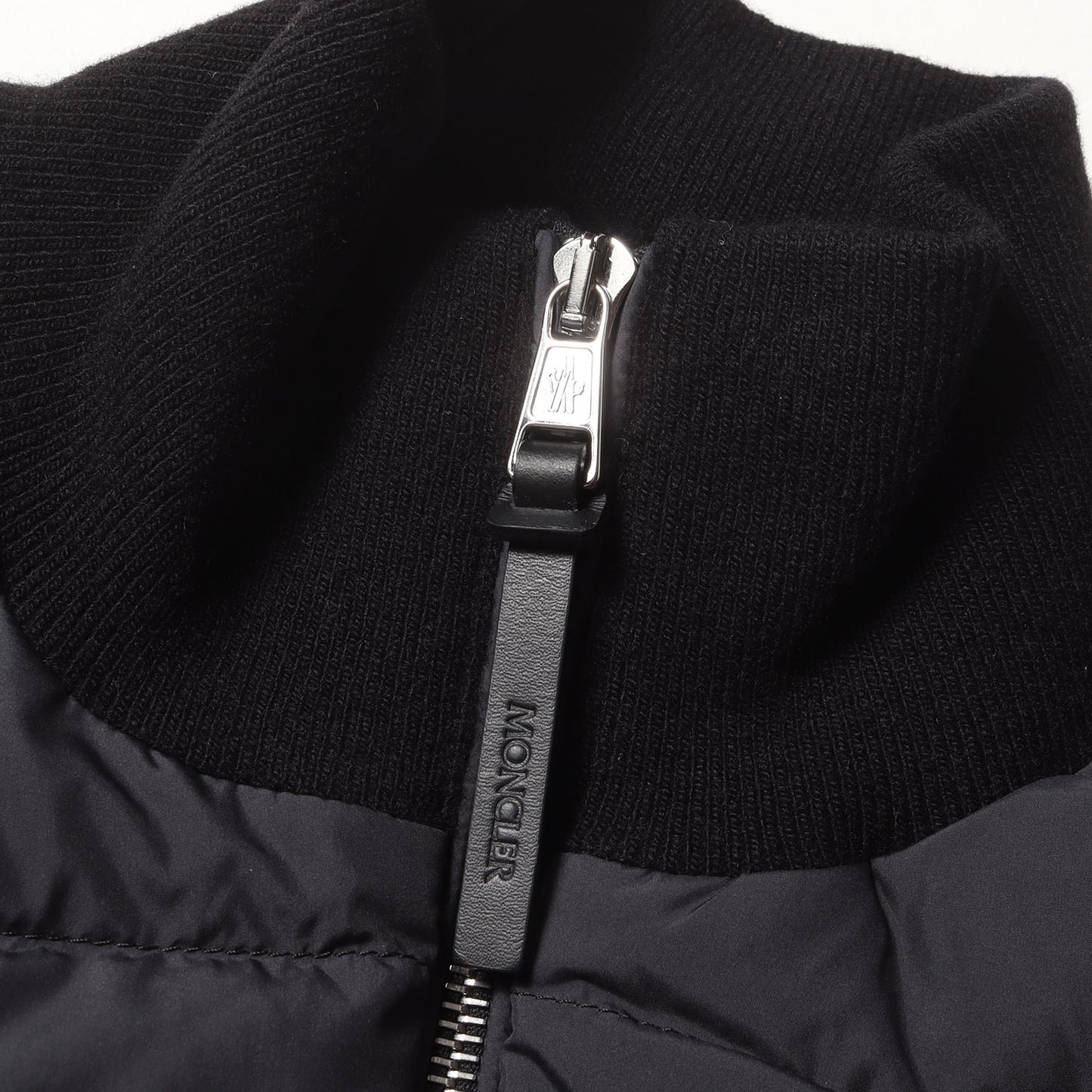 24SS ハイネック カシミヤ混ニット コンビ ダウンジャケット (CARDIGAN TRICOT J20919B00004 M4281)