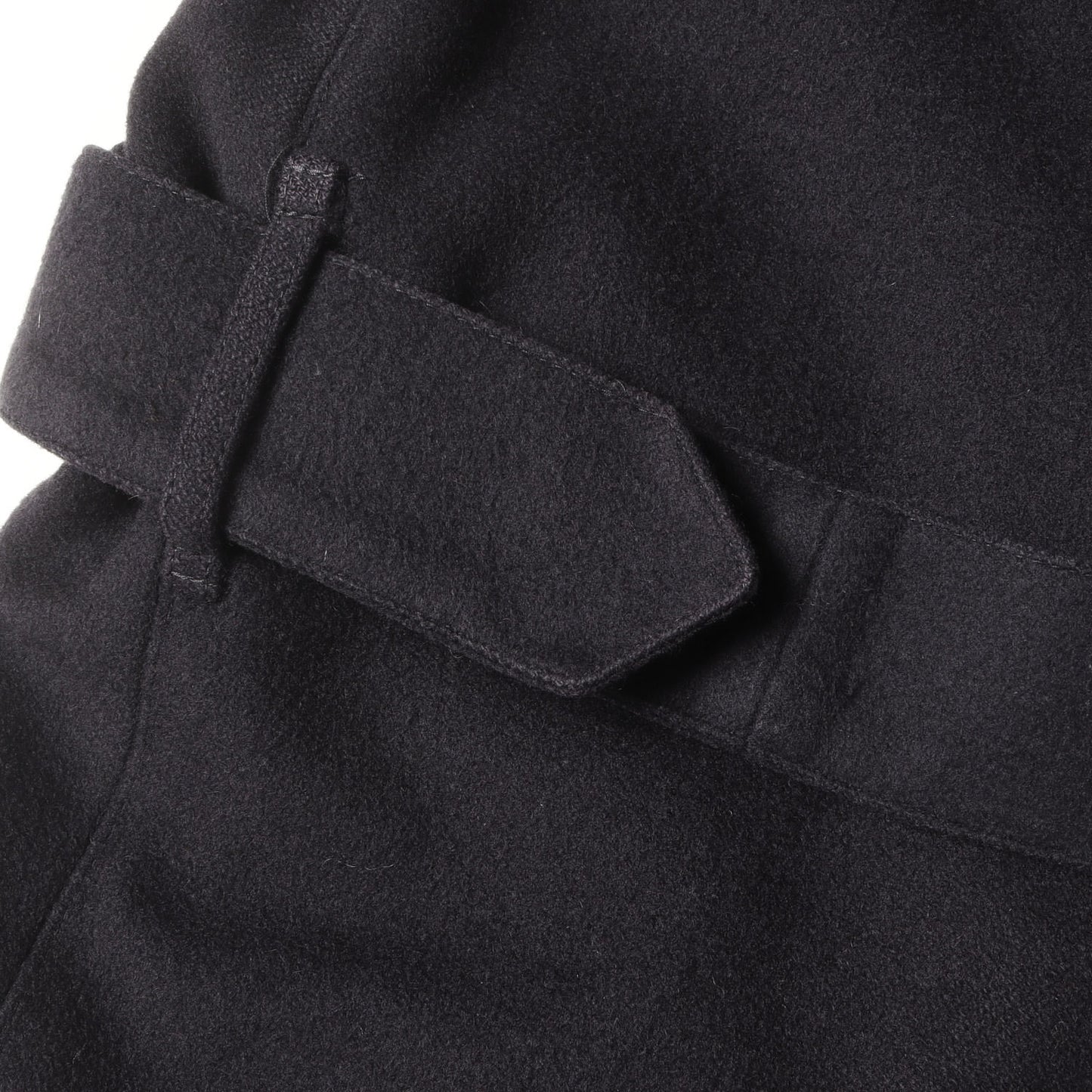 ウエストベルト ダブルブレスト ウール トレンチ コート (FETLAR) / MADE IN SCOTLAND