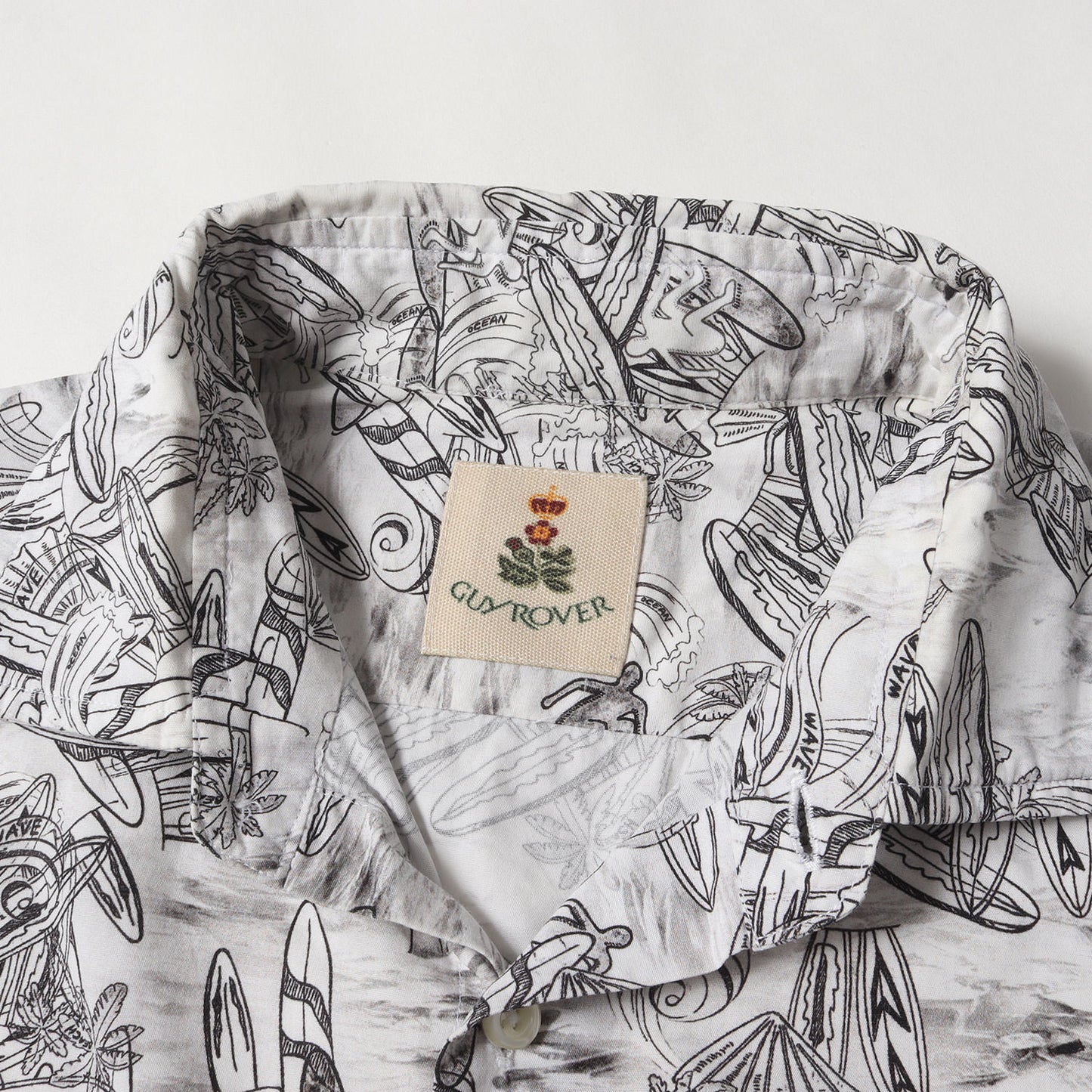 ジオメトリック 総柄 ドレス シャツ