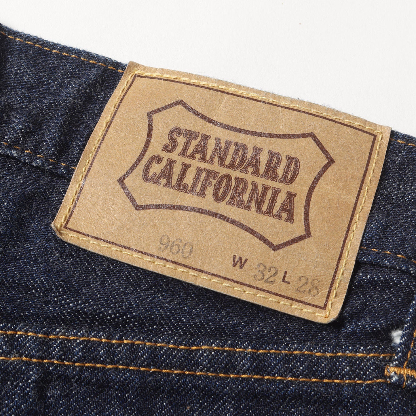 ワンウォッシュ 5ポケット デニム パンツ (SD 5P Denim Pants 960 One Wash) /  ボタンフライ