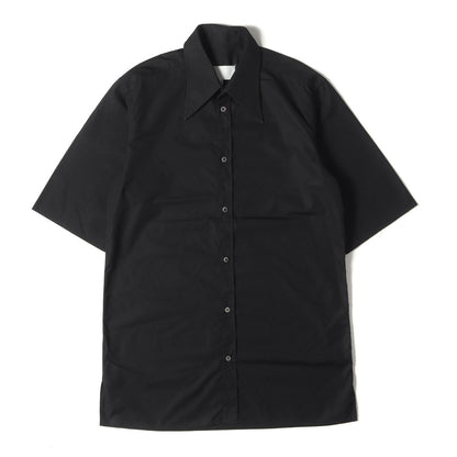 24SS ロングカラー ポプリン 半袖 シャツ (Short Sleeve Poplin Shirt  S67DR0009 S43001)