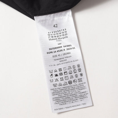 24SS ロングカラー ポプリン 半袖 シャツ (Short Sleeve Poplin Shirt  S67DR0009 S43001)