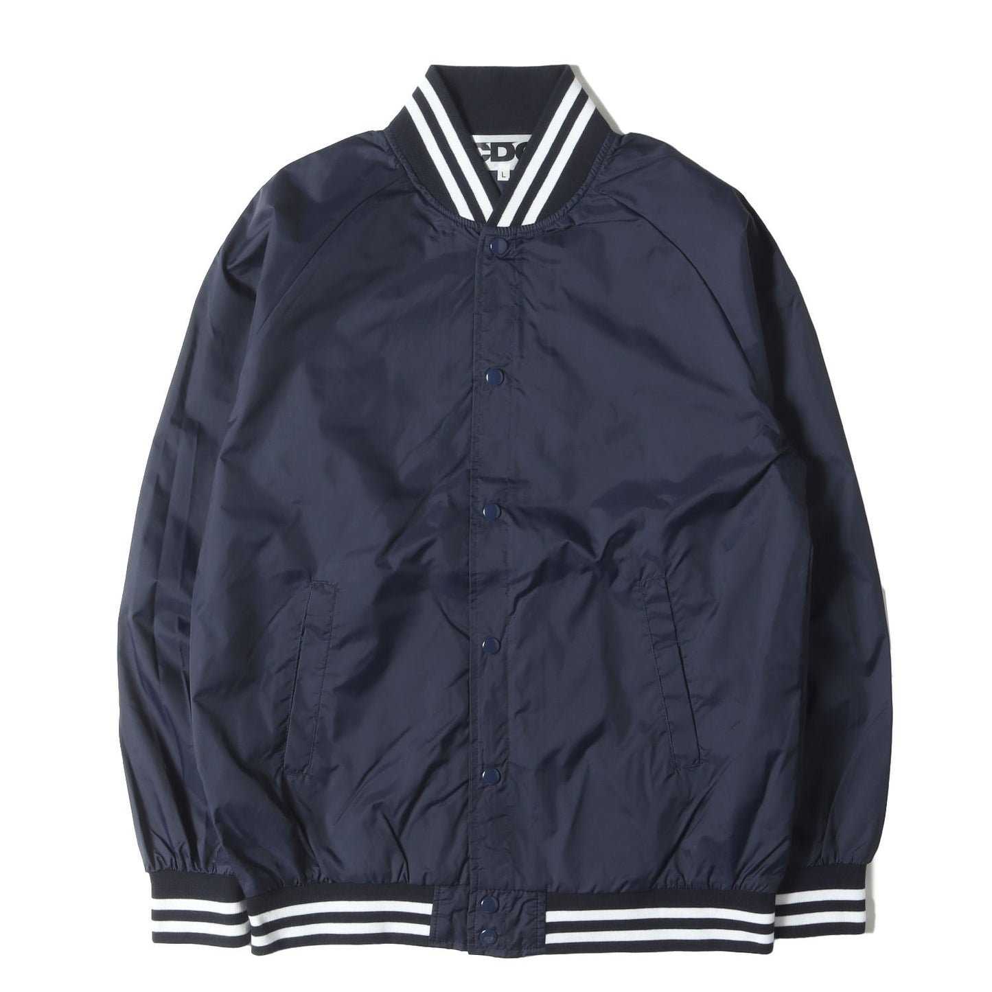 バック エアライン ロゴ ナイロン スタジャン (SZ-J006) / AD2018 CDG